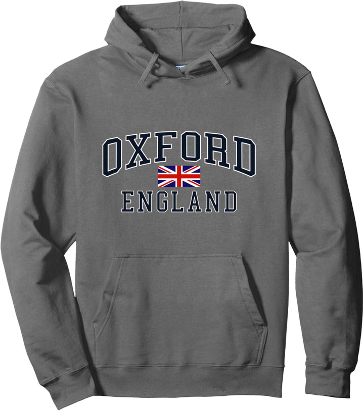 Oxford, England, Vintage-Stil Pullover Hoodie