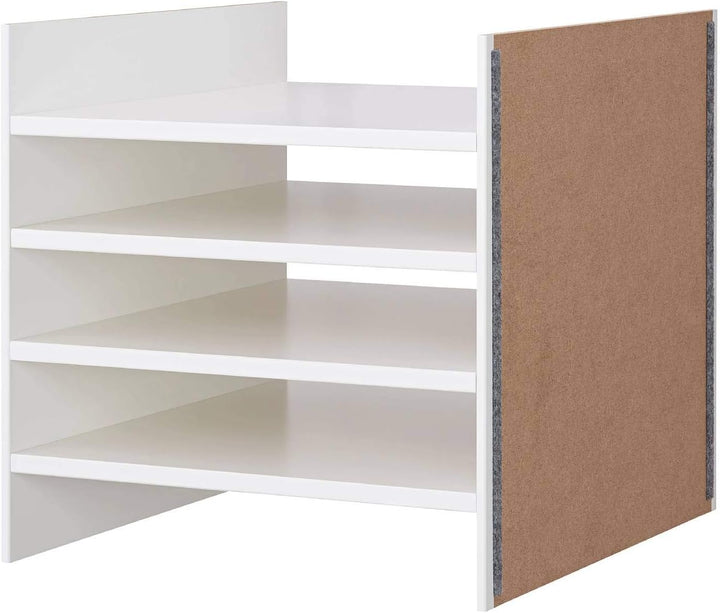 Ikea Kallax Einsatz mit 4 Böden, weiss 33x33 cm