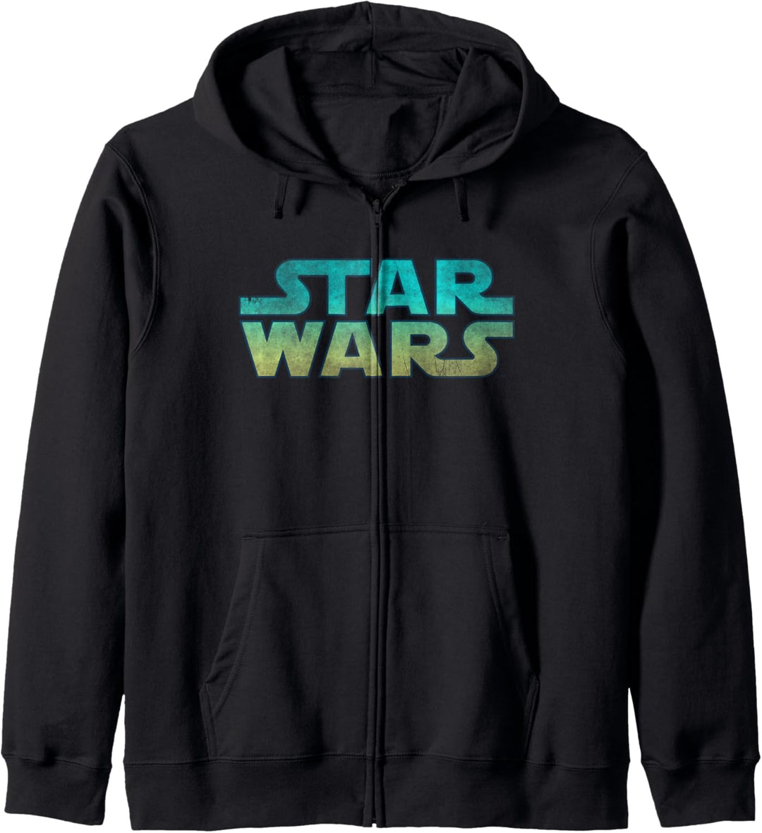 Star Wars Logo Blue & Green Gradient Kapuzenjacke