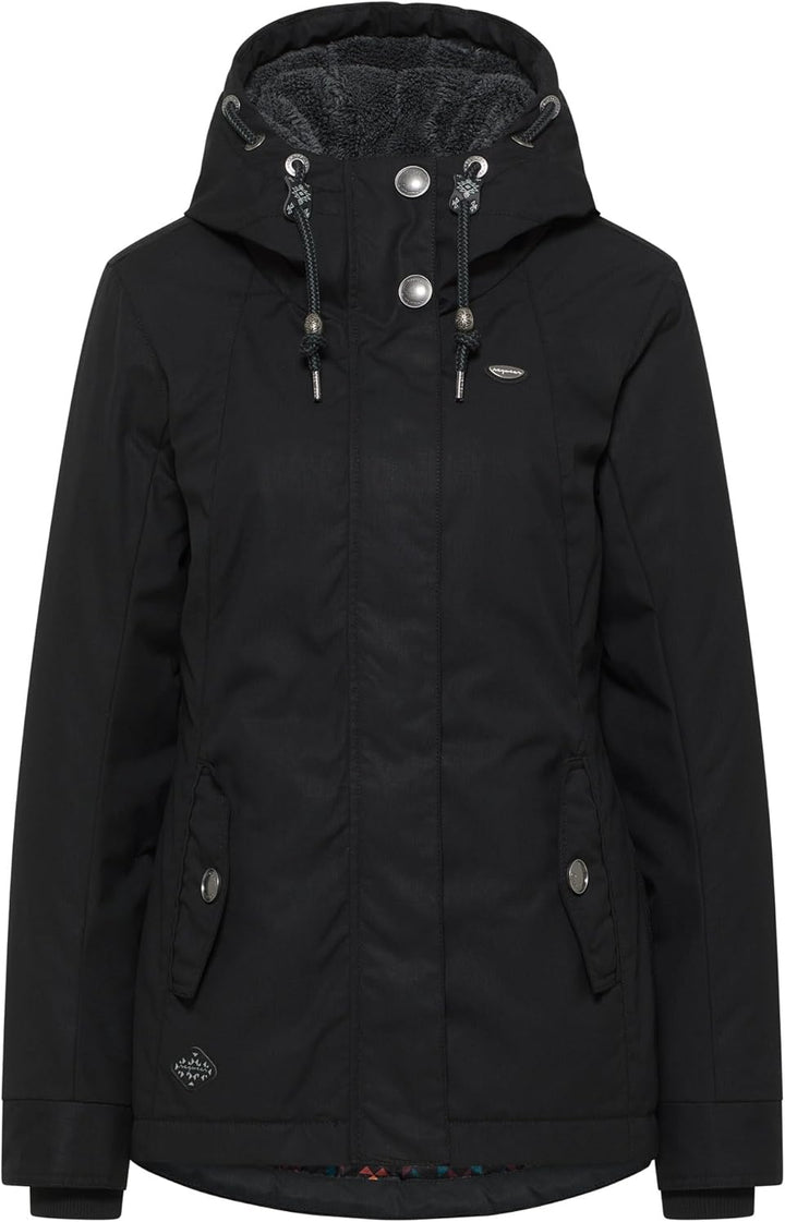 Ragwear MONADE Damen Jacke M Black 2321_1010, M Black 2321_1010
