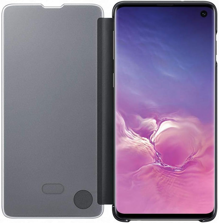 Samsung Clear View Cover für Galaxy S10 Schwarz - 6.1 Zoll, Schwarz