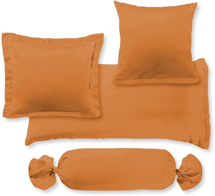 sleepling Satin Kissenbezug, Kissenhülle Seitenschläferkissen aus 100% seidig weicher Baumwolle, Bez