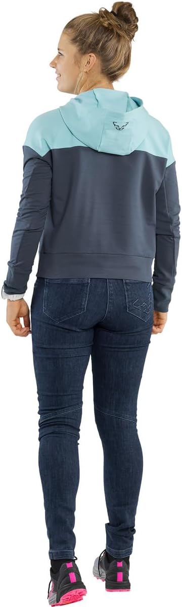 DYNAFIT Damen Tshirt XS Marine Blue Melange/3010, XS Marine Blue Melange/3010