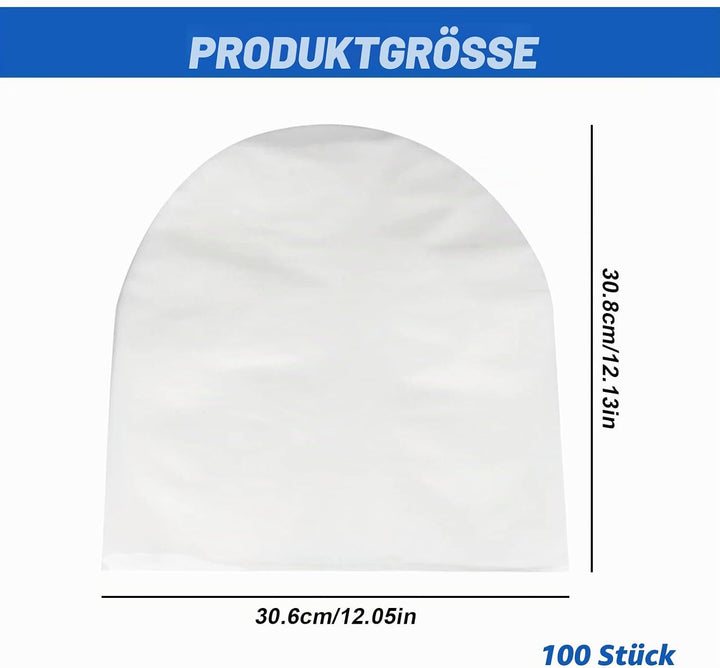 100 Stück Schallplatten Hüllen: 12" LP Schallplatten Antistatische LP Hüllen Transparent Vinyl Schal