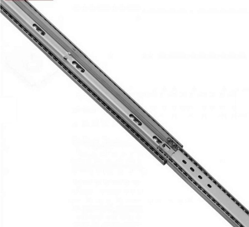 2 x Schwerlastauszug | Vollauszug | Teleskopschienen | 136 kg Tragkraft | 1000 mm Länge | mit Arreti