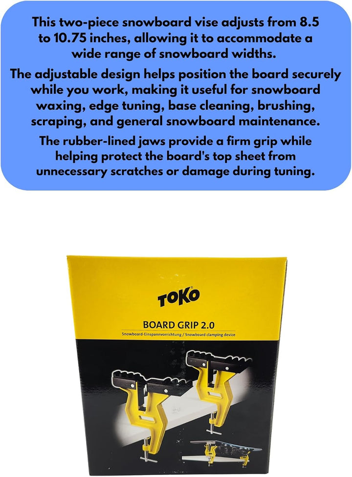 TOKO Universal Board Grip, Yellow, Wide