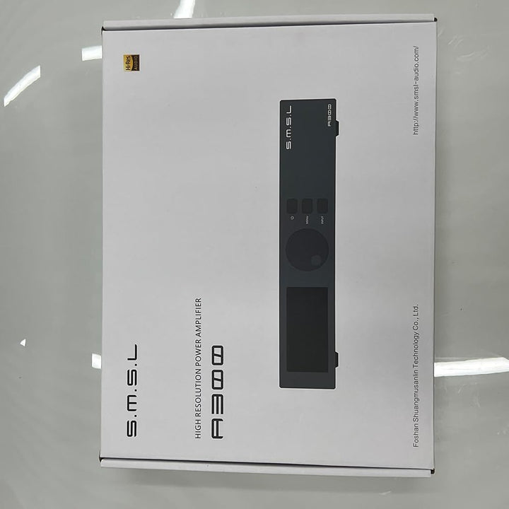 SMSL a300 Digitaler Leistungsverstärker BTL-Modus Hi-Res Bluetooth 5.0 mit Fernbedienung mit 165 Wx2