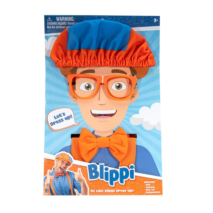 Blippi lustiges Rollenspiel-Zubehör, perfekt für Blippi-Kostüm, einschliesslich Blippis ikonischer o