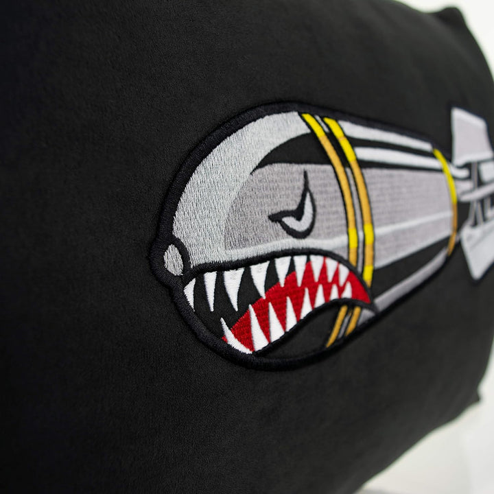 EXPRESS-STICKEREI Zocker Sessel Kissen mit lustigem Motiv 40x60cm | Angry Torpedo Wohnzimmer lustige