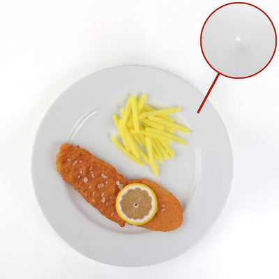 Holst Porzellan PN 027 B1 Porzellan Teller flach 27,5 cm Plano 2. Wahl Weiss 27 x 27 x 2,5 cm 6 Stüc