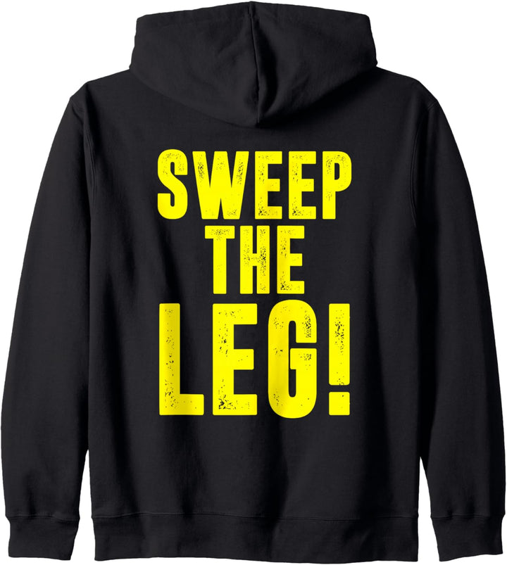 Cobra Kai Fegen Sie das Bein Kapuzenjacke
