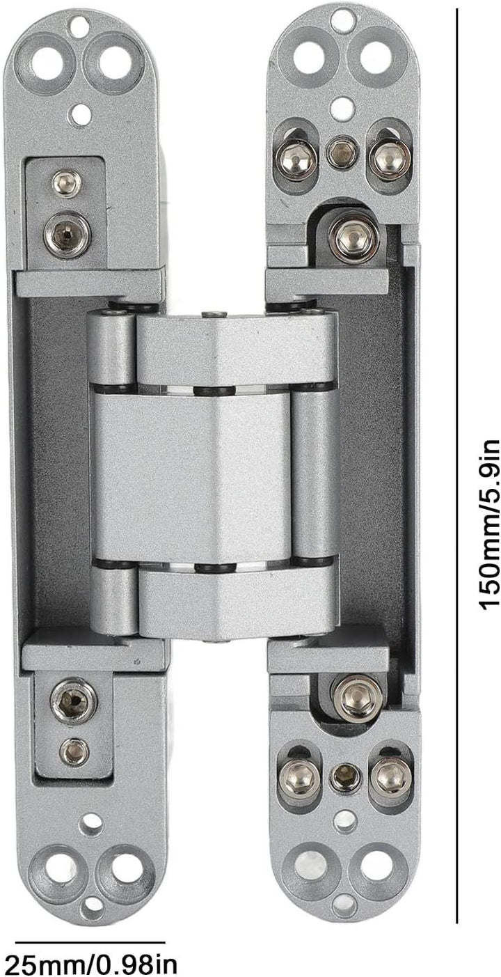 Verdeckte Türscharniere, Türscharniere einstellbar 180 Grad Öffnungswinkel 3D-Falttürscharnier mit I