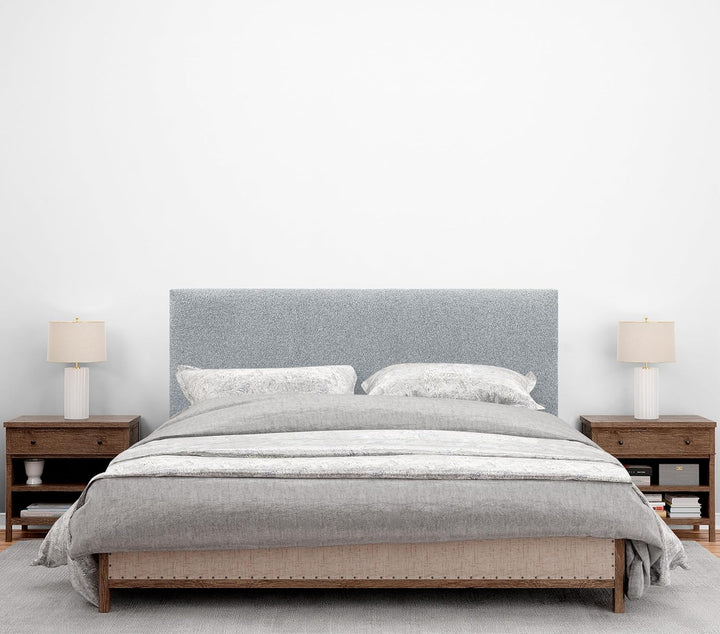 DHOME Kopfteil aus Kunstleder oder Stoff AQUALINE Glattes gepolstertes Kopfteil Luxusbett Kopfteil (