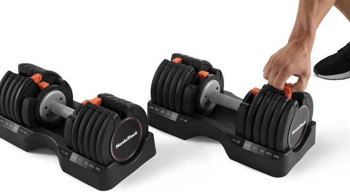NordicTrack 25 kg Kurzhantelset mit einstellbaren Gewichten