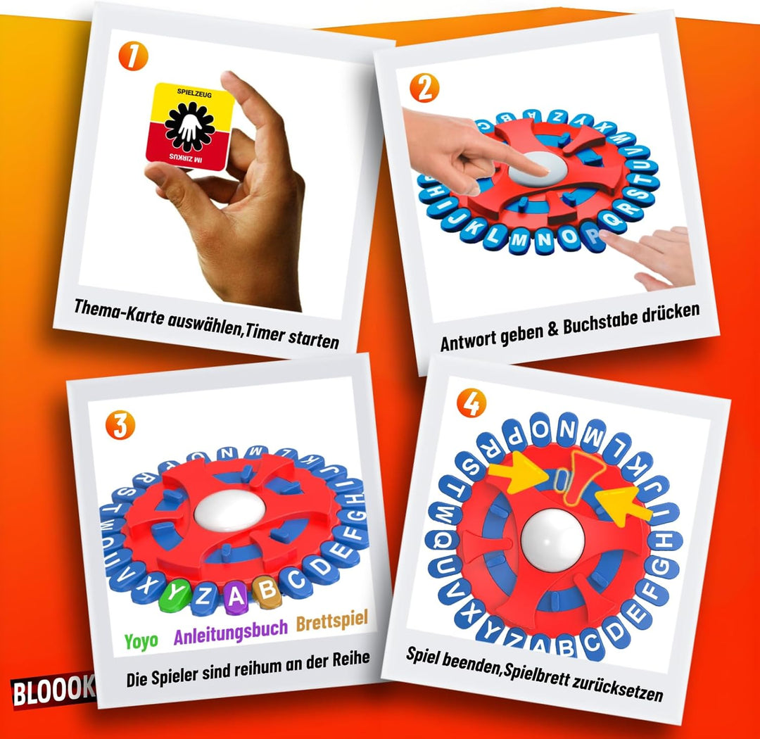 Wörter Sturm Spiel,Brettspiele,Wörterspiel Erwachsene Kinder,Gesellschaftsspiele,Spiel des Jahres,Fa