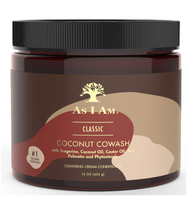 As I Am Pudding 237ml reinige, Coconut CoWash 454g & Conditioner 237ml