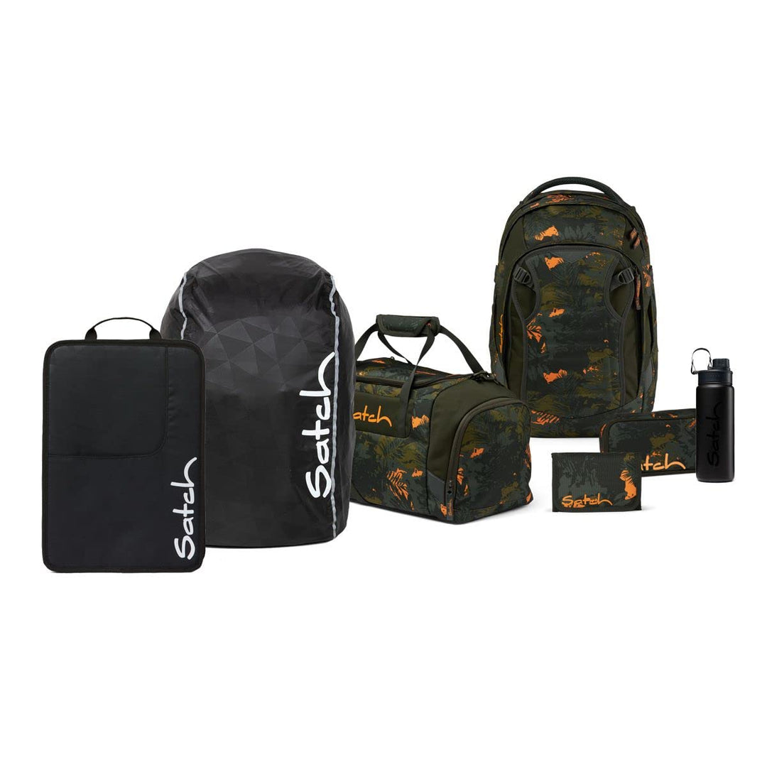 satch Match Kollektor Edition Schulrucksack Set 7tlg. Jurassic Jungle, Jurassic Jungle