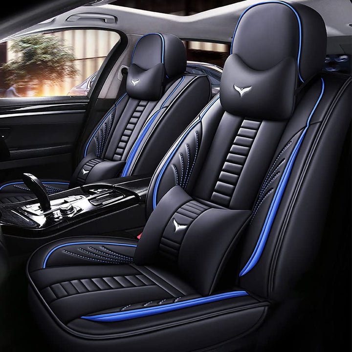 Pengchen Luxus Vorn Sitzbezüge, Wasserdicht Auto-Sitzbezug Universal passend für Mitsubishi 2000-202