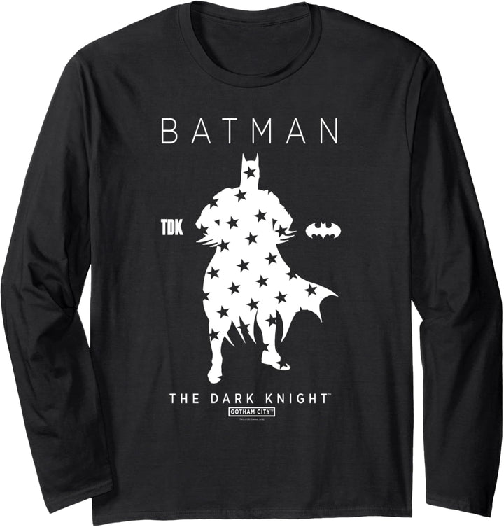 Batman Star Silhouette Langarmshirt