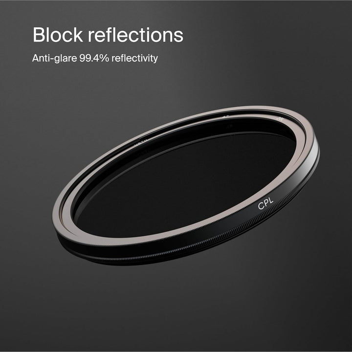 Urth 82 mm Polfilter (Polarisationsfilter) CPL Filter (Plus+) 82 mm Zum Einschrauben, 82 mm Zum Eins
