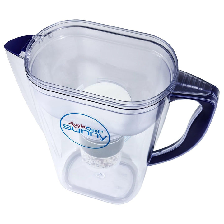 Wasserfilter AcalaQuell Sunny | Dunkelblau | Aktivkohle Wasserfilter | Höchste Filterleistung - mehr