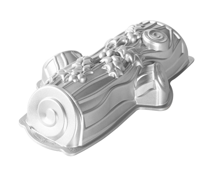 Nordic Ware Baumstamm, Aluminium, Silber, 35,4 x 21,6 x 8,3 cm