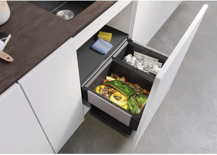BLANCO SELECT II 60/2 60 cm Unterschrank - Ohne Organisationsschublade 2 Eimer Version