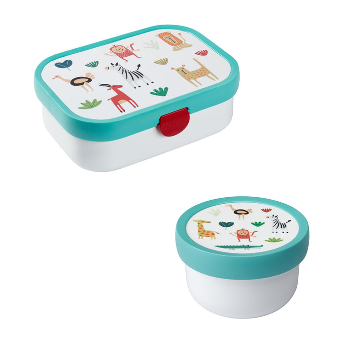 Mepal | Kinder Obst- und Bento Box | Campus meets Fruits | Spülmaschinenfest & BPA-frei | 300 & 750