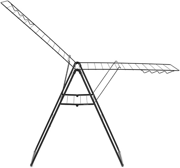 Brabantia HangOn 25m Trockengestell, Matt Black 25m without Rod Matt Black, 25m without Rod Matt Bla