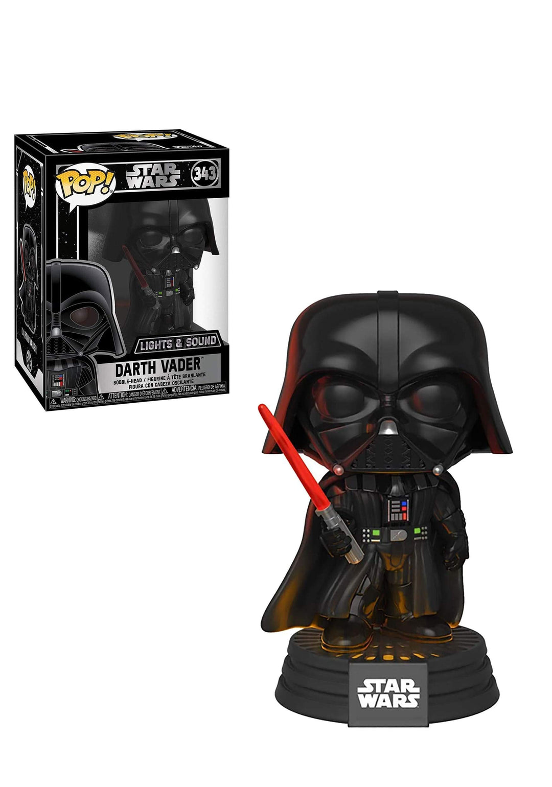 Funko Pop! Bobble: Star Wars: Darth Vader Electronic - Vinyl-Sammelfigur - Geschenkidee - Offizielle