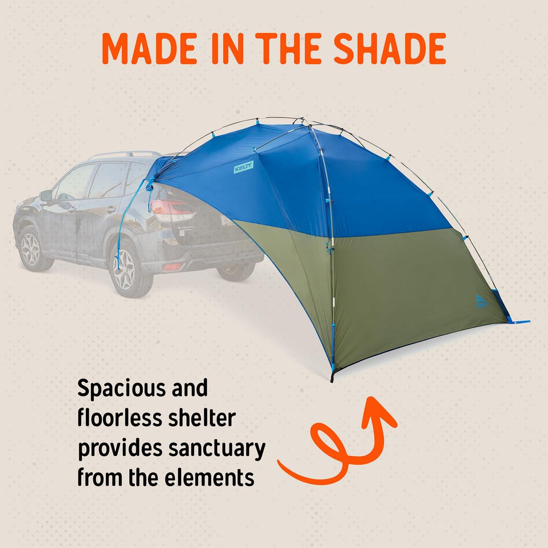 Kelty Sideroads Sonnensegel Shelter für Auto Camping, Heckklappe und Sommer Strandausflüge, Schutz v