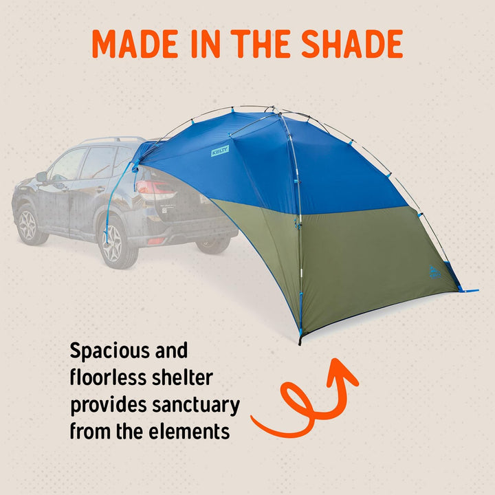 Kelty Sideroads Sonnensegel Shelter für Auto Camping, Heckklappe und Sommer Strandausflüge, Schutz v