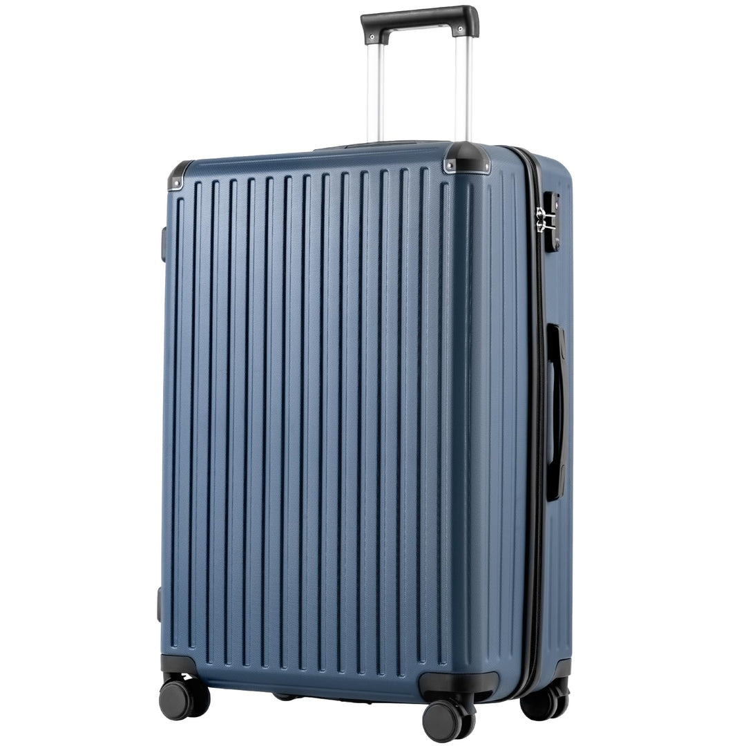 COOLIFE Koffer Trolley-Koffer Hartschalen-Koffer Rollkoffer Reisekoffervon ABS-Material mit TSA-Schl
