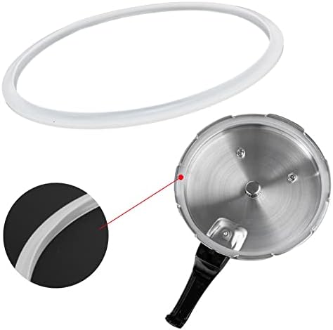 TOPINCN Schnellkochtopf Dichtungsring, Dichtungsringe Silikon-O-Ring-Ersatzkocher-Dichtungsring-Zube