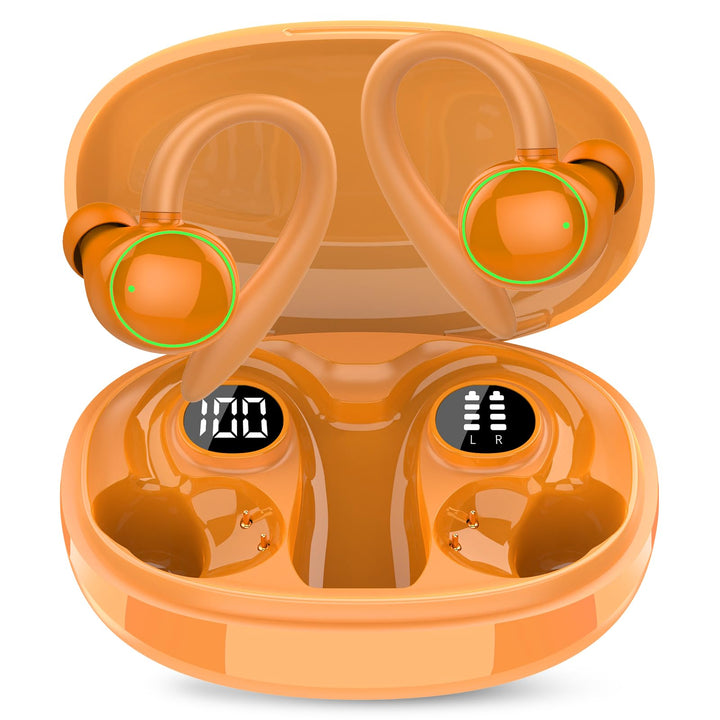 Bluetooth kopfhörer sport, Kopfhörer Kabellos Bluetooth 5.3 mit 4 Mic, In Ear Kopfhörer Bluetooth EN