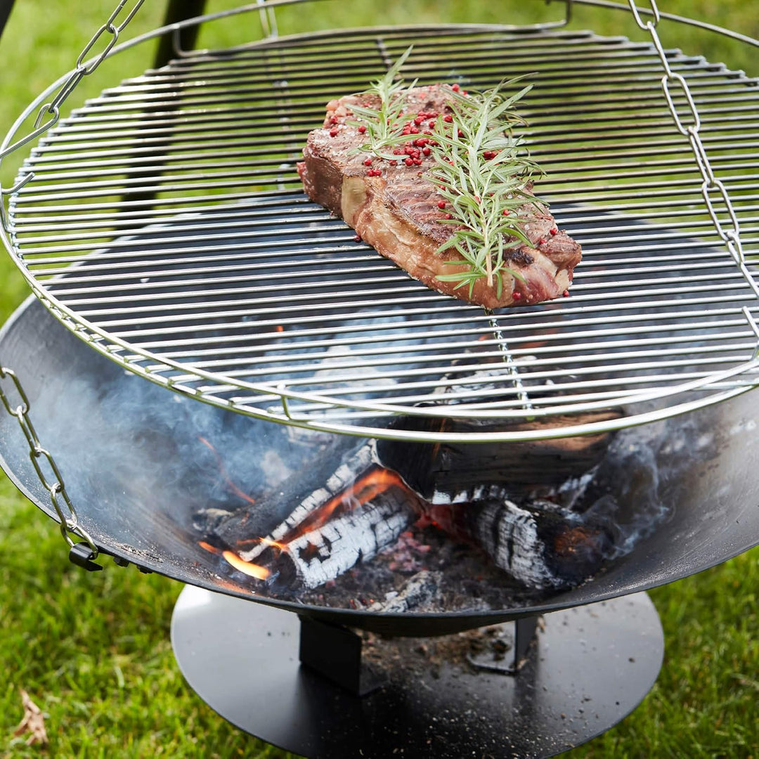 barbecook Junko Praktisches Grillrost aus Chrom als Ersatzteil oder weiteres Grillgitter Fuer Junko