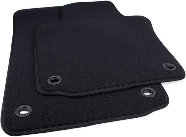 Kfzpremiumteile24 Fussmatten Velours Kompatibel mit Golf 5 1K Golf 6 5K Jetta Scirocco Automatten Pr