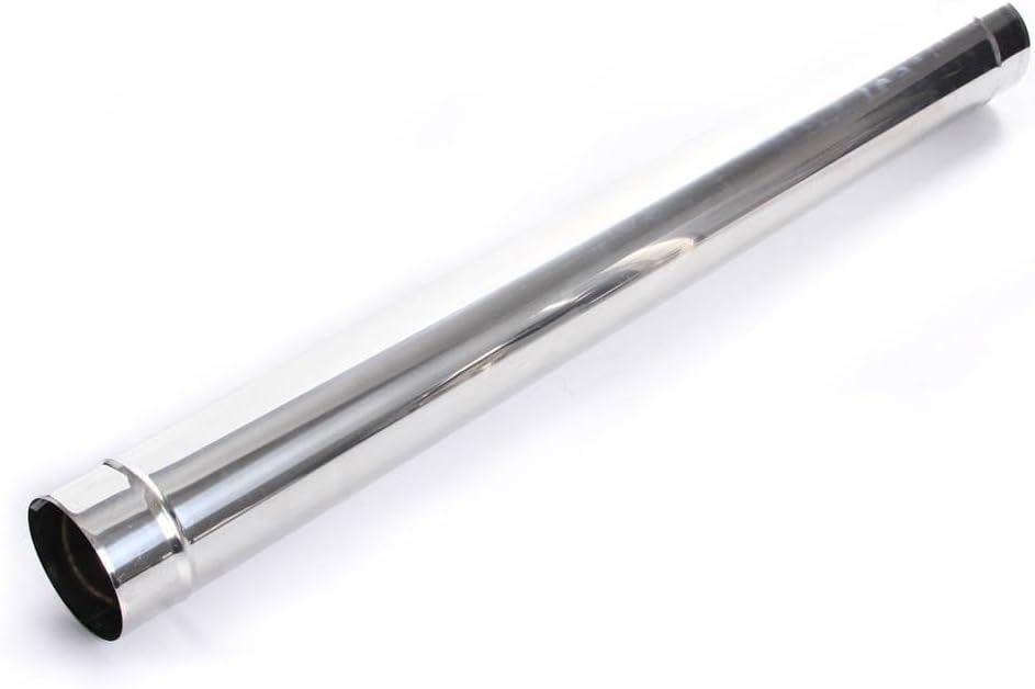rg-vertrieb Edelstahl Kaminrohr Ø 120 mm (Länge: 500mm) – Ofenrohr Abgasrohr Säurebeständig 1.4404 –