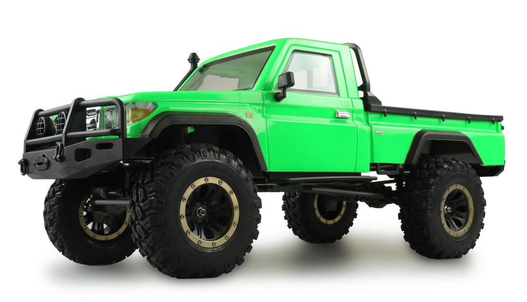 Amewi 22467 AMXRock RCX8B Scale Crawler Pick-Up 1:8, RTR grün