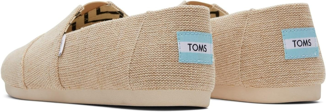 TOMS Herren Alpargata Heritage Canvas Flacher Slipper 39 EU Natürlich Ungefärbt, 39 EU Natürlich Ung