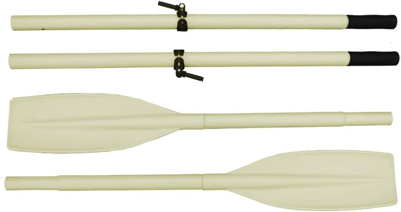 Oceansouth Heavy Duty Aluminium Oars with 12mm Oar Locks Aluminium Oars 2 piece with 12mm Oar lock -