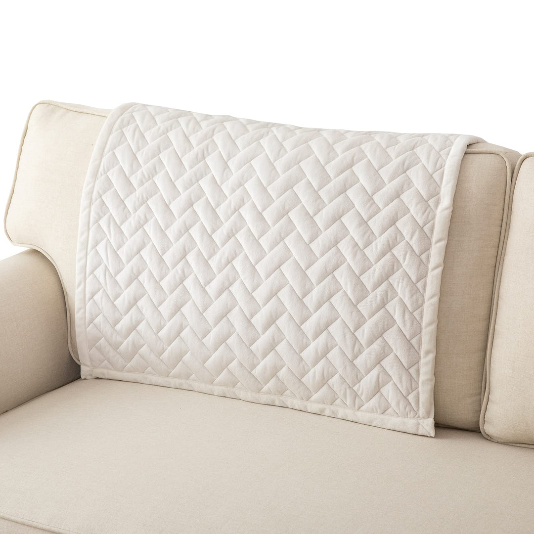 Eismodra Sofa Überzug,Sofabezug 3 Sitzer,Anti-Rutsch-Couch Überzug für L Form Sofaschoner Chaiselong