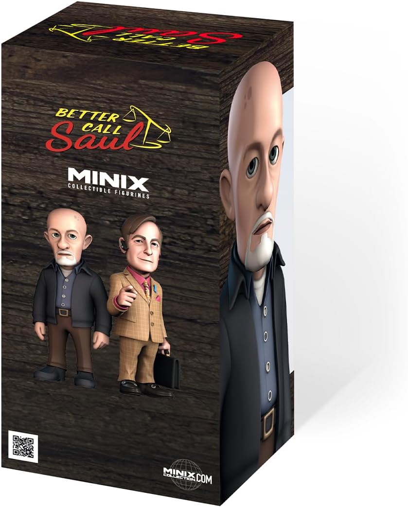 MINIX Mike Figur, Better Call Saul, Sammlerstücke 12 cm, Geschenkidee für Kinder und Erwachsene, Fan
