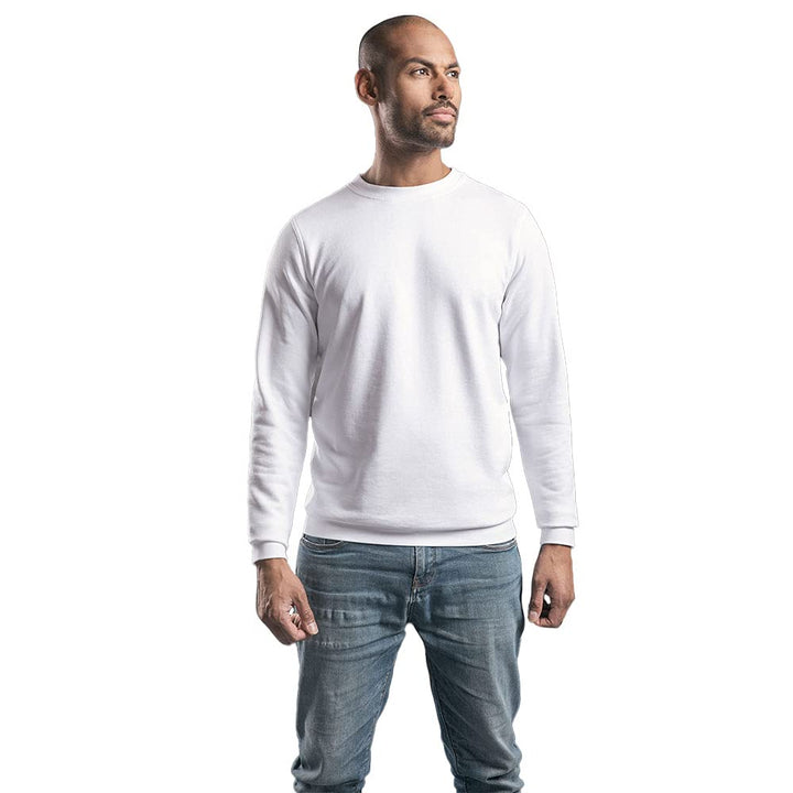 EXCD Sweatshirt Unisex, Weiss, S