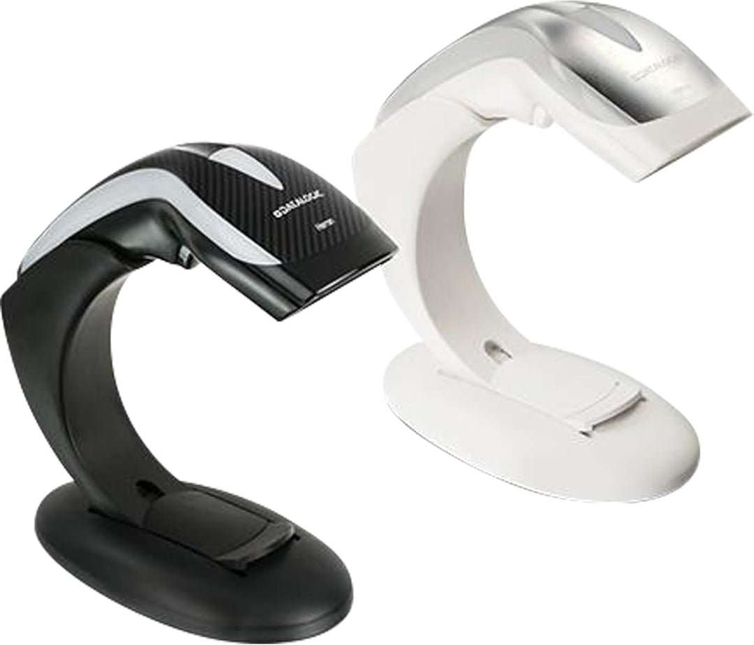 Datalogic ADC HD3130-BKK1B Heron HD3130,1D Scanner, USB KIT, Stand, Black Heron HD3130 1D SCNR USB K