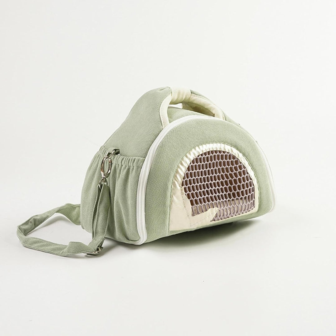 Hamstertasche zum Mitnehmen – Igel Outdoor kleine Tasche | Reissverschluss, atmungsaktiver Hamster-T