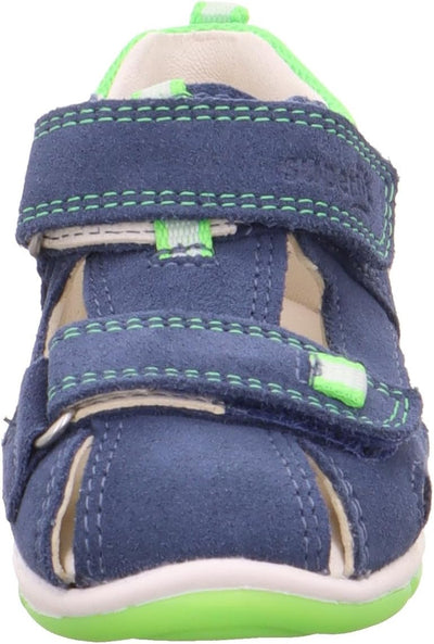 Superfit Baby Jungen FREDDY Sandalen 18 EU Blau Hellgrün 8020, 18 EU Blau Hellgrün 8020