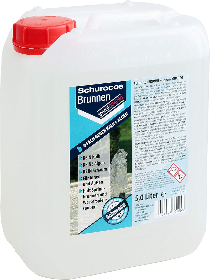 Schuroco® BRUNNEN-Spezial Quadro, 5 Liter