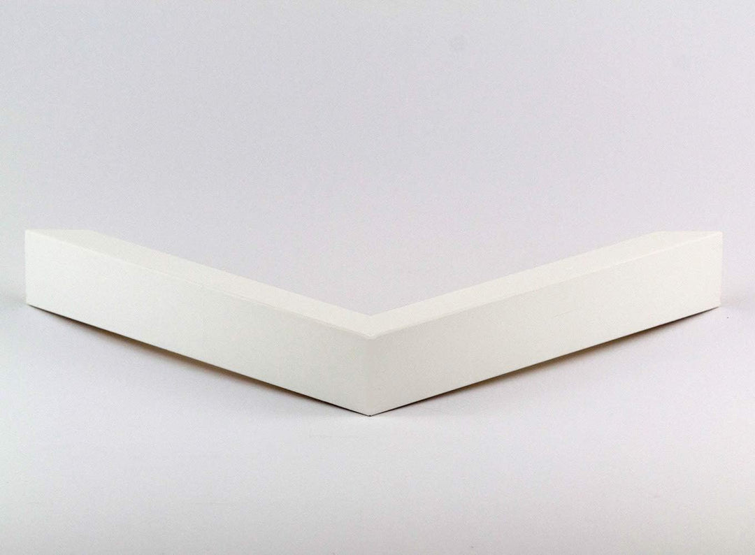BIRAPA Objektrahmen Talon SPACE 60x100 cm Weiss Matt 3D Bilderrahmen zum Befüllen, 60x100 cm Weiss M