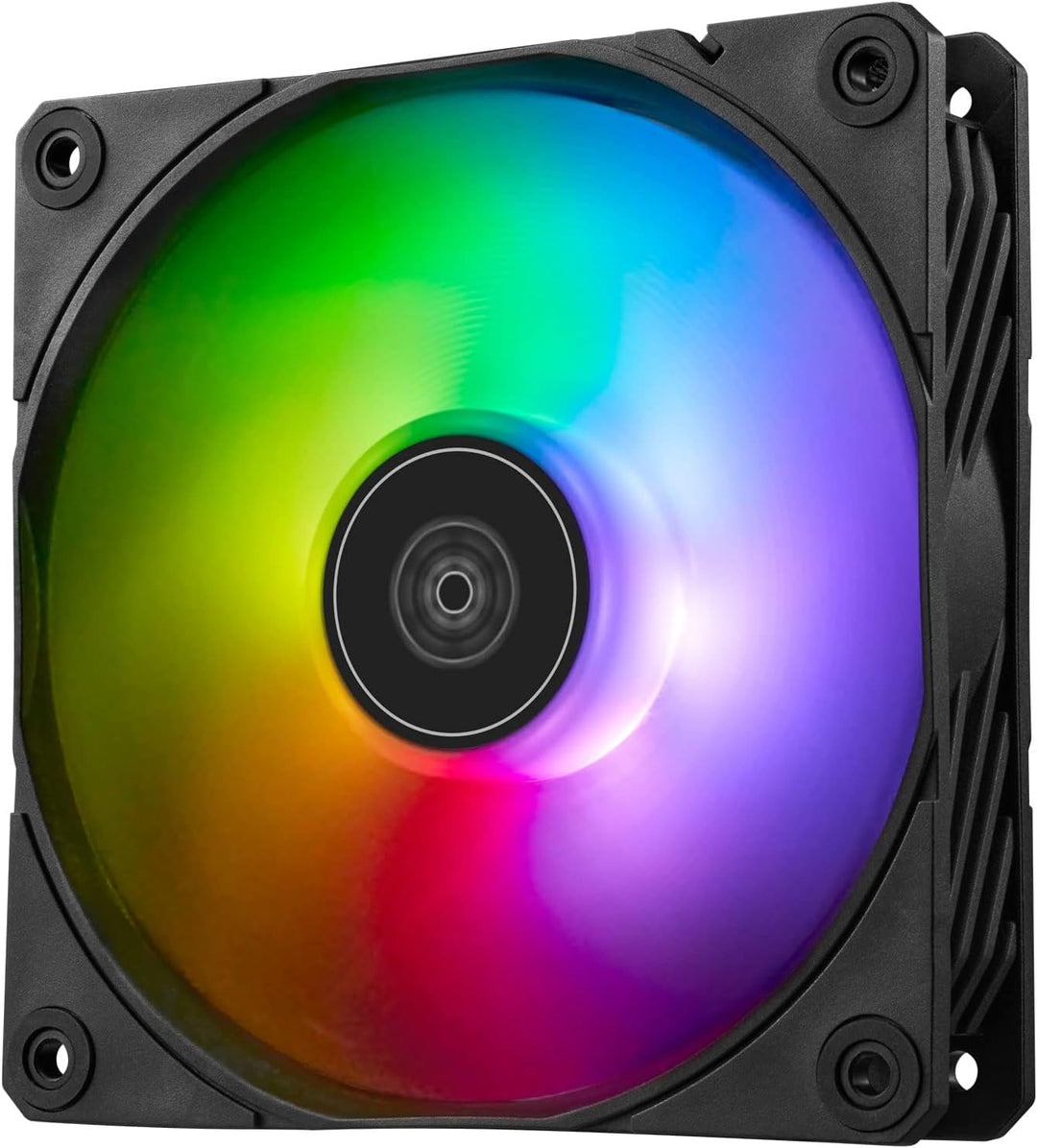 SilverStone Technology SST-SF120B-ARGB - Shark Force Leistungsverstärkter 120-mm-PWM-ARGB-Lüfter 120